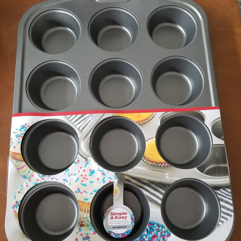 Good Cook Premium Non-stick 12 cup Muffin Pan